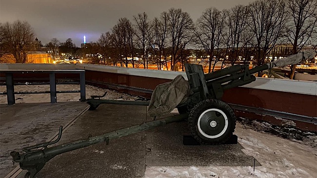 В Петербурге впервые полуденный выстрел прозвучал на Государевом бастионе