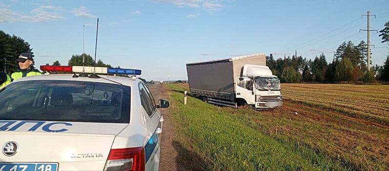 В Удмуртии расследуются обстоятельства гибели в ДТП водителя грузовика