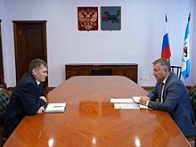 Участник СВОЮ награжденный орденом Мужества, проходит стажировку в правительстве Иркутской области
