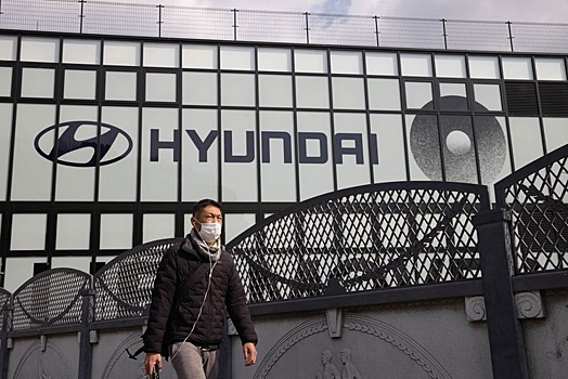 Продажи автомобилей Hyundai в России упали на 66%