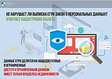 Кадастровая палата разъяснила, какие данные о недвижимости не будут общедоступны в онлайн-режиме