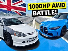 Видео: дрэг-гонка купе Honda Integra и суперседана BMW M3