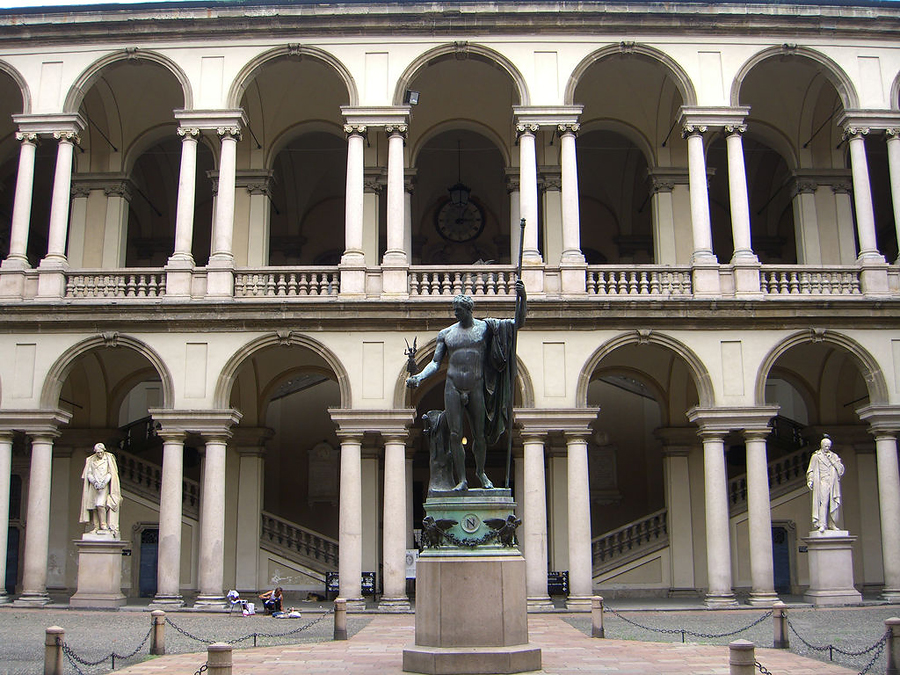Картинная галерея Брера, Милан, Италия, Европа