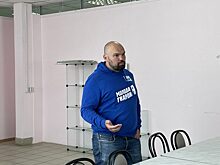 Председатель МГЕР посетил пункт временного размещения в Леонидовке