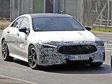 Mercedes-Benz CLA замечен на тестах с минимальным количеством камуфляжа
