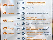 Летний кинотеатр в Саратове опубликовал афишу до 25 сентября