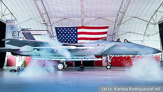 Опубликованы фото нового истребителя ВВС США F-15EX Eagle-II