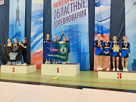 Чирлидеры Мининского университета завоевали высшие медали областного чемпионата