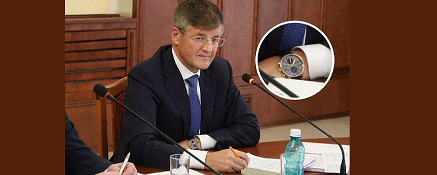 У депутата новосибирского Заксобрания Олега Подоймы заметили часы за 2 млн рублей