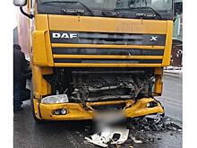 В центре Шацка произошло ДТП с участием двух фур