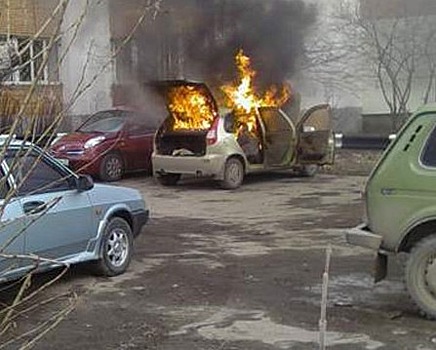 Жительница Чернышевки угнала и сожгла машину подруги