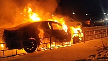 В Дзержинске сожгли машину главреда новостного портала