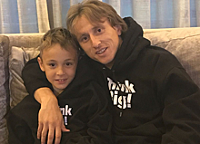 Легендарный футболист Лука Модрич опубликовал теплые фото с сыном в день его рождения