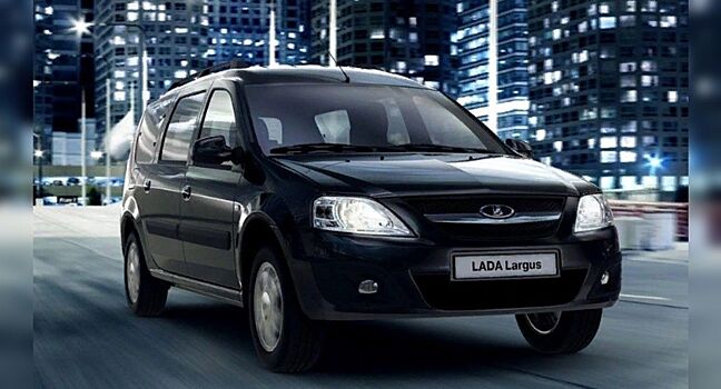 Обновленный универсал Lada Largus показали на фото