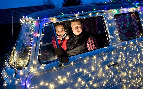 Новогодний тюнинг: оштрафуют ли за украшение авто гирляндой к Новому году?