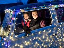 Новогодний тюнинг: оштрафуют ли за украшение авто гирляндой к Новому году?