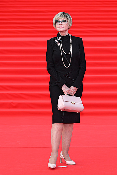 Актриса Вера Алентова на открытии 41-го Московского Международного кинофестиваля (ММКФ), 2019 год