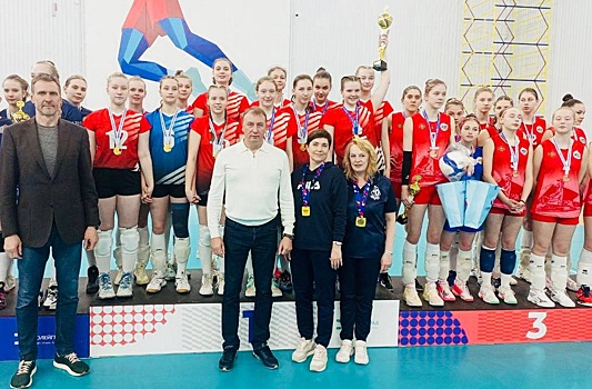 Выселковская спортсменка стала бронзовым призёром первенства России по волейболу