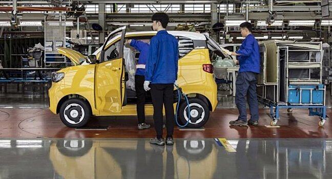 Китайский электромобиль за $4500 в следующем году будет выпущен тиражом 1,2 млн штук