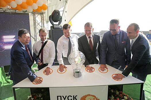 В Астраханской области запустили первую солнечную электростанцию
