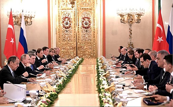 В Москве состоялись переговоры президентов России и Турции