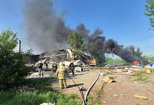 Вертолет Robinson совершил жесткую посадку в Одинцово