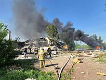 Вертолет Robinson совершил жесткую посадку в Одинцово