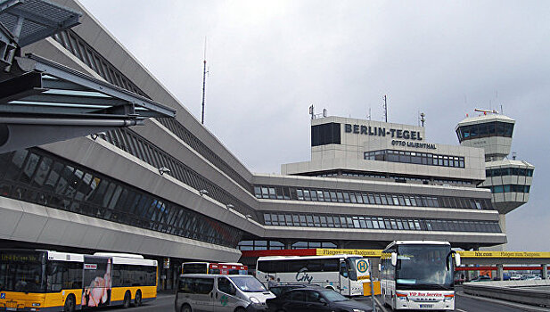 Работа берлинского аэропорта "Тегель" приостановлена