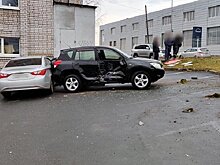 5 автомобилей столкнулись на улице Новосулжгорской в Петрозаводске