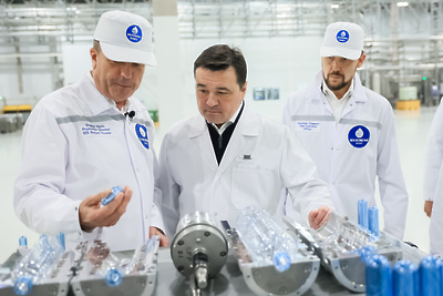 На заводе в Дмитрове к 2029 году будут выпускать более 1 млрд бутылок воды в год