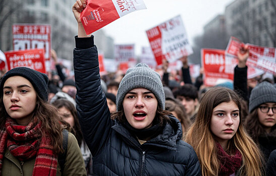 В Милане прошла масштабная демонстрация против проведения зимних Олимпийских игр