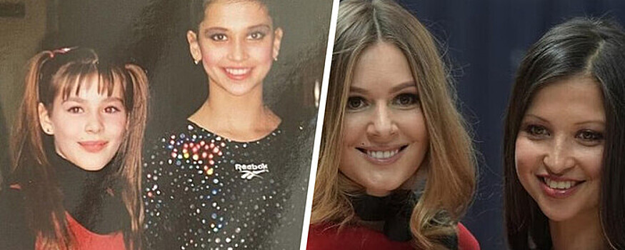 Мария Кожевникова показала подписчикам архивное фото с гимнасткой Яной Батыршиной