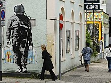 СМИ: в Израиле смогли заснять Бэнкси на камеру