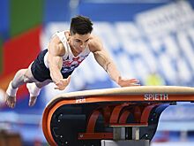 Никита Нагорный стал чемпионом Игр БРИКС в опорном прыжке