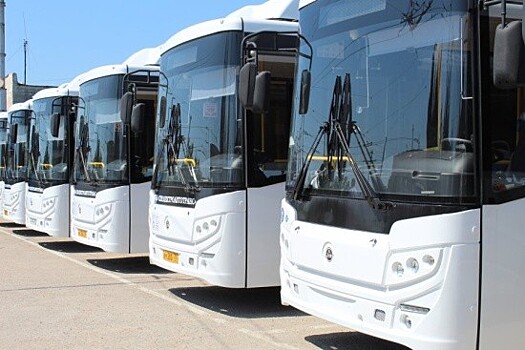 В Севастополе новые автобусы вышли на маршруты