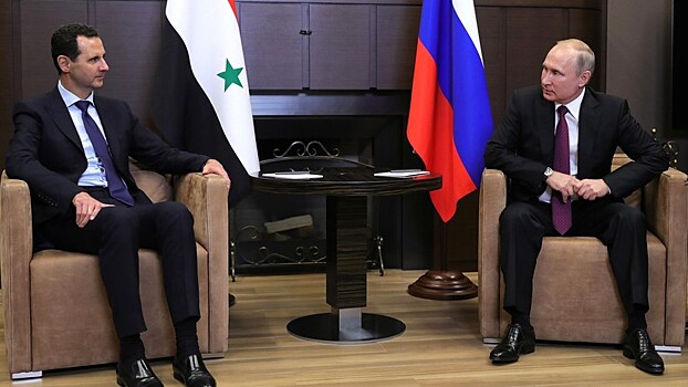 Путин и Асад обсудили борьбу с терроризмом