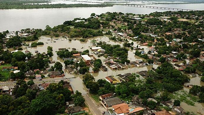 В Бразилии число жертв наводнений увеличилось до 161 человека