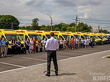 Курская станция скорой медицинской помощи получила 10 новых автомобилей