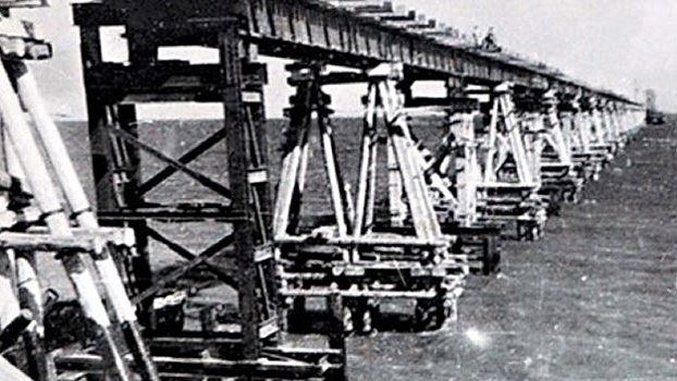 Как Сталин в 1944 году построил Керченский мост