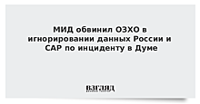 Эксперт по химоружию: в отчете ОЗХО по "химатаке" в Думе есть странные вещи