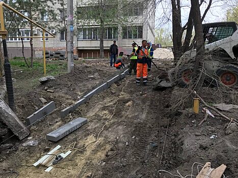 В Заводском районе Саратова начался ремонта тротуаров на 10 объектах