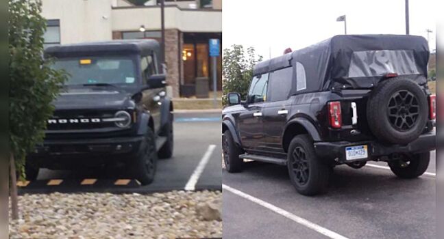 Фотошпионы заметили необычный вариант Ford Bronco