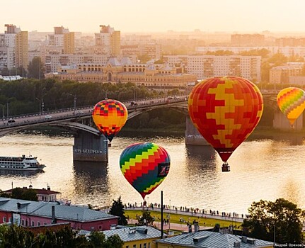 Фиеста воздушных шаров стартует в Нижнем Новгороде
