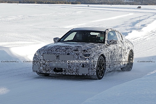 Появились первые изображения тестового BMW M2 2023 года