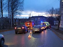 В Курской области пьяный водитель снес фонарный столб