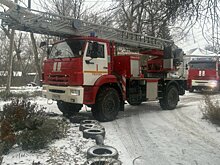 При пожаре на улице Заводской в Пензе спасли трех человек