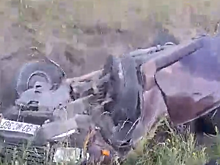 Под Саратовом перевернулась "семерка". Есть пострадавшие