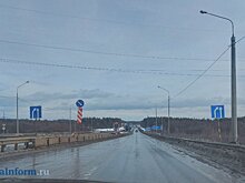 Вводятся ограничения для грузового транспорта на 635-м километре М-5