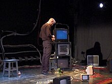В драмтеатре готовятся к премьере моноспектакля «Телефонный разговор»