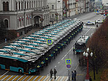 Казань получит еще 39 бирюзовых троллейбусов